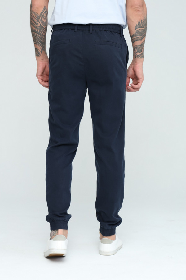 Спортивные брюки Boss Black, размер 56, цвет синий - фото 4