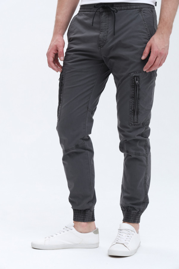 Спортивные брюки Hugo, размер 48(L34), цвет серый - фото 3