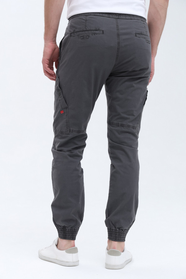 Спортивные брюки Hugo, размер 48(L34), цвет серый - фото 4