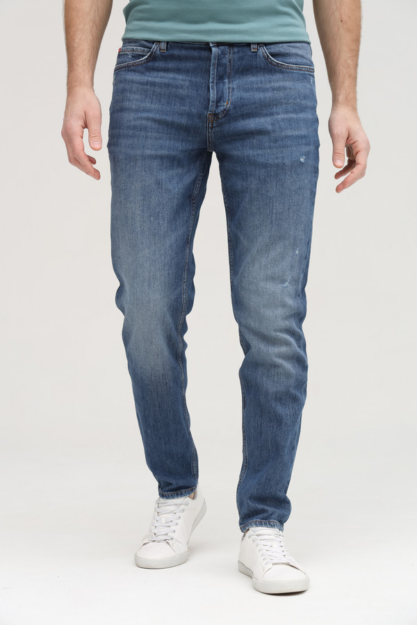 Классические джинсы Hugo, размер 52(L32), цвет синий