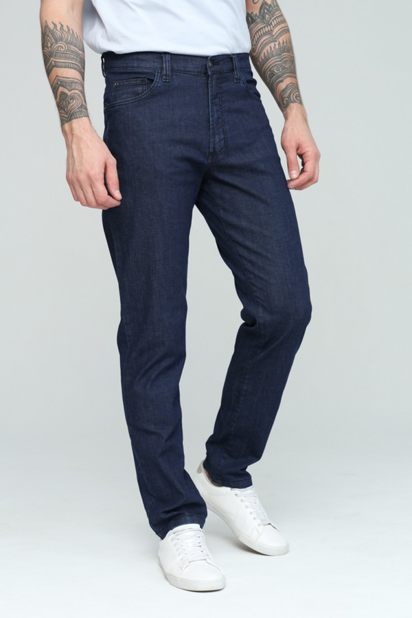 Классические джинсы Sea Barrier, размер 48, цвет синий