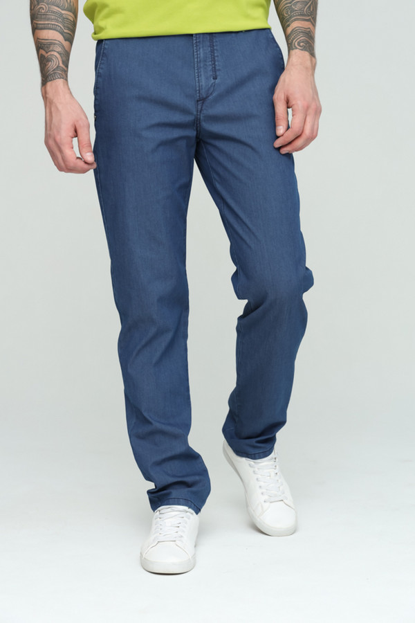 Классические брюки Granchio, размер 52, цвет синий