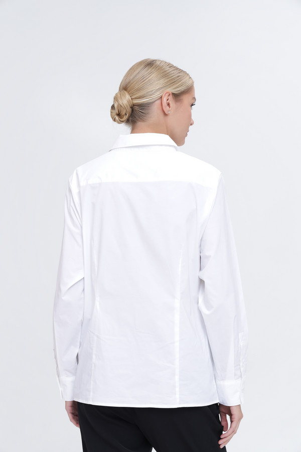 Рубашка с длинным рукавом Pezzo, размер 42, цвет белый - фото 6