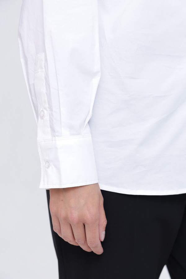 Рубашка с длинным рукавом Pezzo, размер 42, цвет белый - фото 7