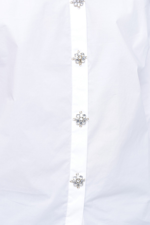 Рубашка с длинным рукавом Pezzo, размер 42, цвет белый - фото 8