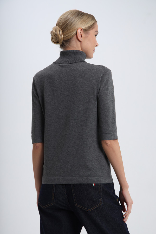 Пуловер Pezzo, размер 46, цвет серый - фото 4