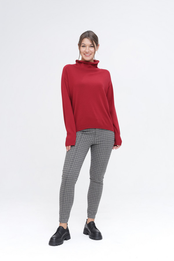 Пуловер Pezzo, размер 52, цвет бордовый - фото 2