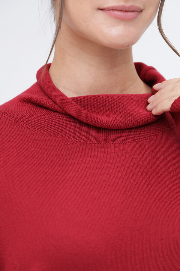 Пуловер Pezzo, размер 52, цвет бордовый - фото 5