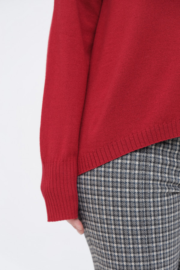 Пуловер Pezzo, размер 52, цвет бордовый - фото 6