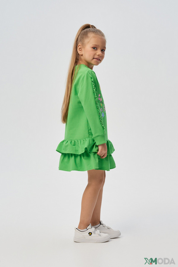Платье Choupette, размер 30-122, цвет зелёный - фото 2