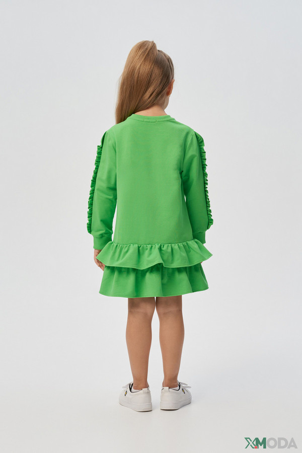 Платье Choupette, размер 30-122, цвет зелёный - фото 3
