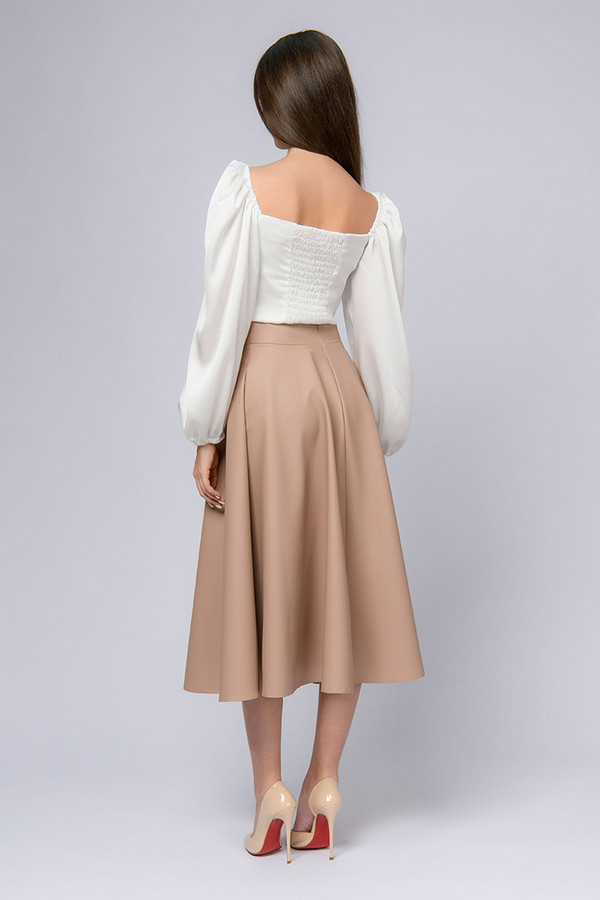 Юбка 1001 DRESS, размер 44, цвет бежевый - фото 2