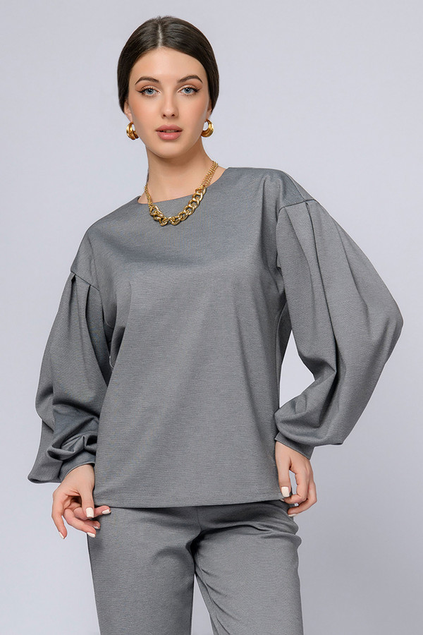 Блузa 1001 DRESS, размер 44, цвет серый - фото 1