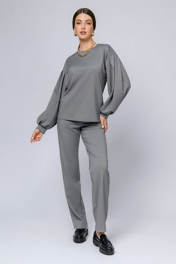 Блузa 1001 DRESS, размер 44, цвет серый - фото 2