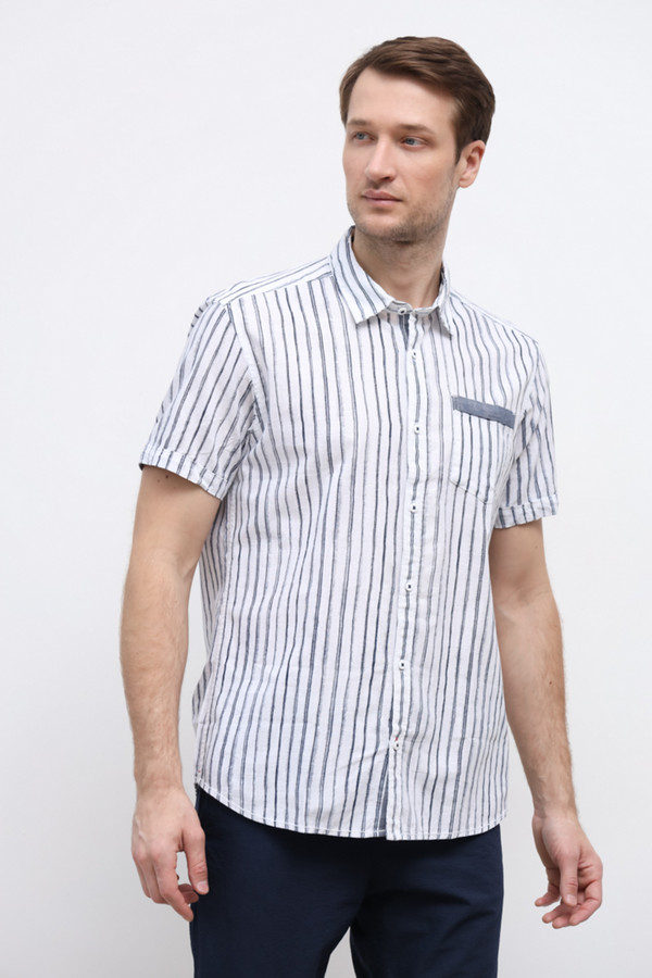 Мужские рубашки с коротким рукавом Pioneer, размер 46-48, цвет разноцветный - фото 3
