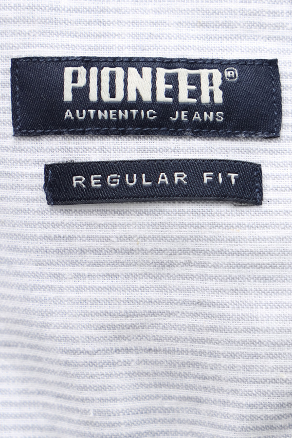 Мужские рубашки с коротким рукавом Pioneer, размер 62-64, цвет голубой - фото 5