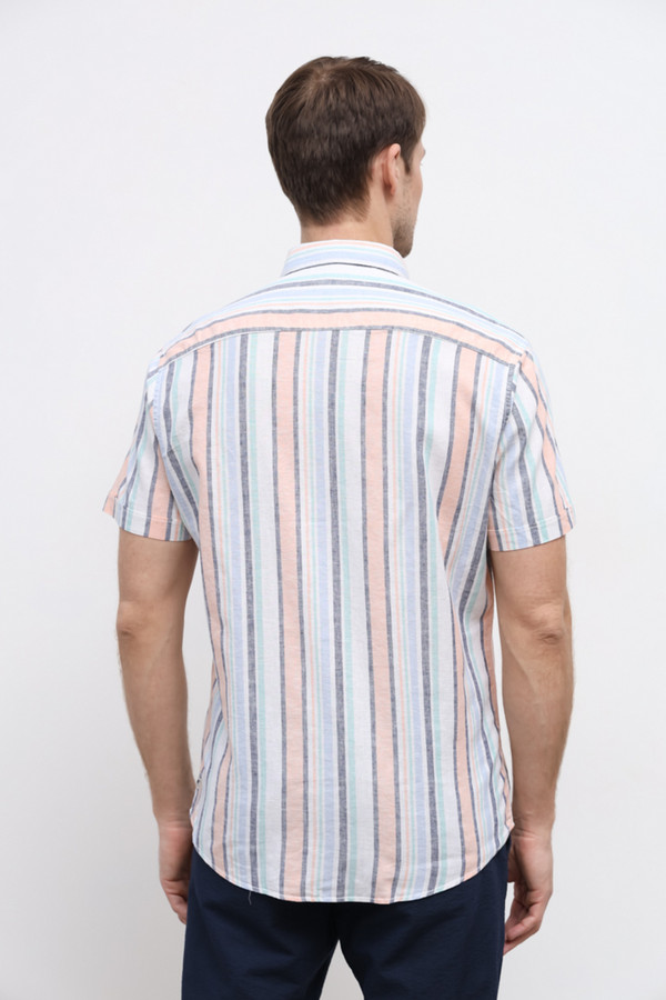 Мужские рубашки с коротким рукавом Pioneer, размер 54-56, цвет разноцветный - фото 4