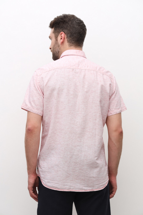Мужские рубашки с коротким рукавом Pioneer, размер 46-48, цвет розовый - фото 5