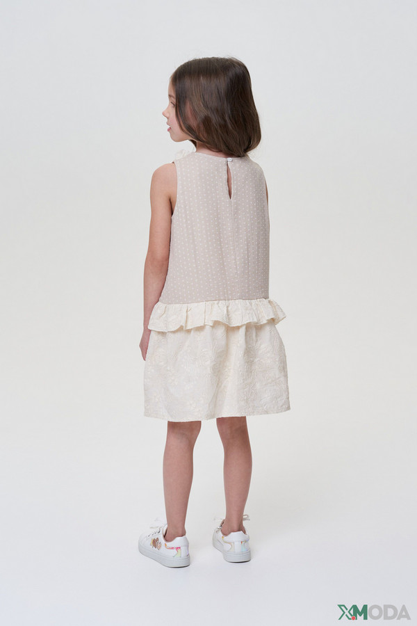 Платье Choupette, размер 28-110, цвет бежевый - фото 3