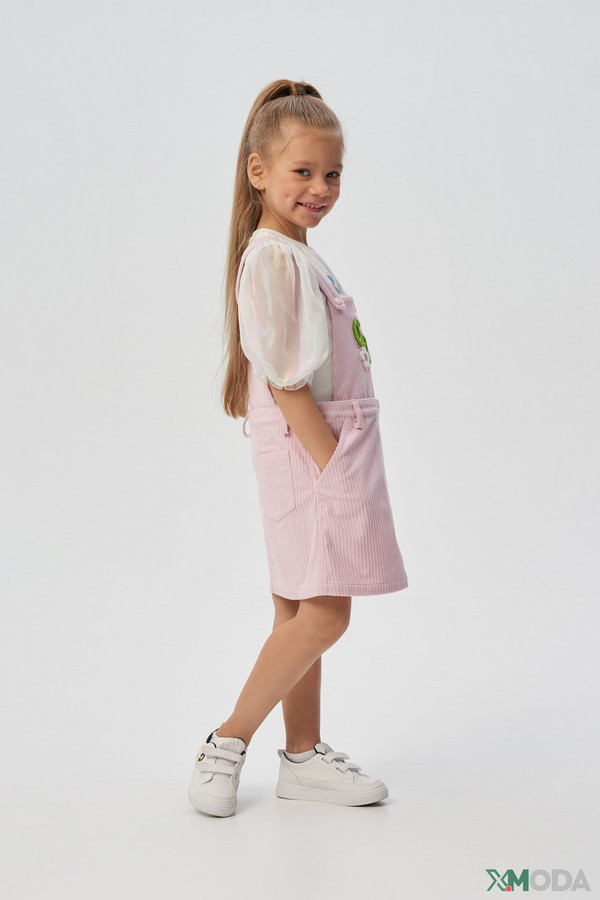 Платье Choupette, размер 28-110, цвет розовый - фото 2