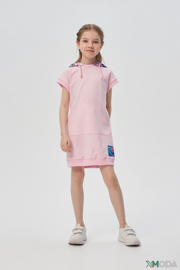 Платье Choupette, размер 38-146, цвет розовый - фото 1