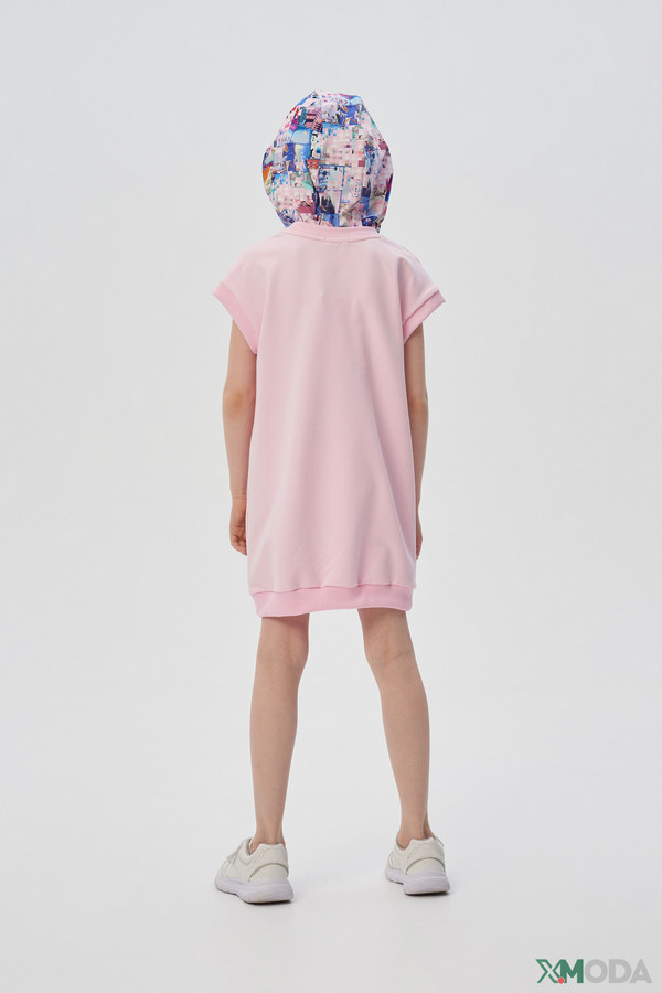 Платье Choupette, размер 38-146, цвет розовый - фото 4