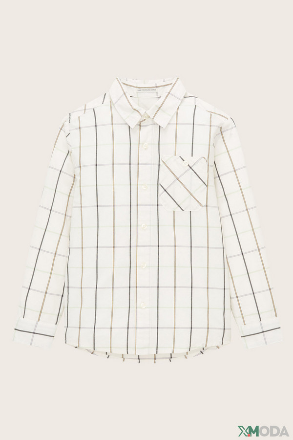 Рубашка Tom Tailor, размер 40-152, цвет белый - фото 1