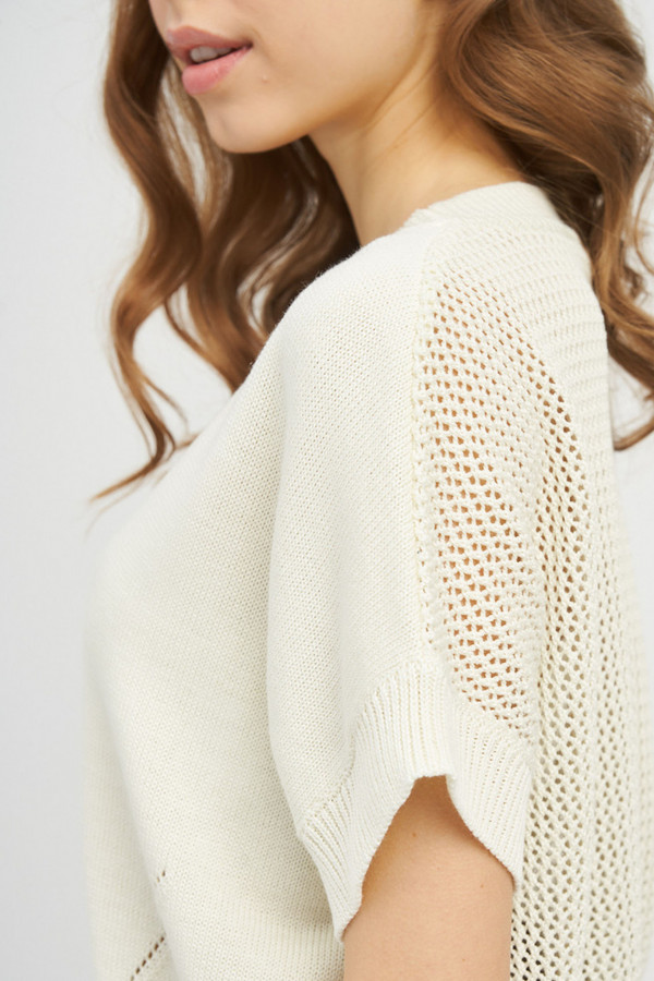Пуловер VAY, размер 48-50, цвет бежевый - фото 7