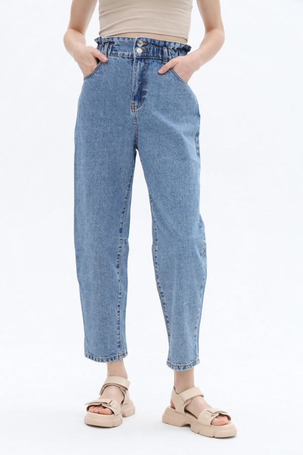 Модные джинсы Alcott, размер 44(L32), цвет синий