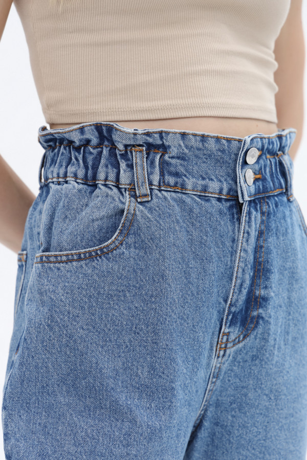 Модные джинсы Alcott, размер 44(L32), цвет синий - фото 6