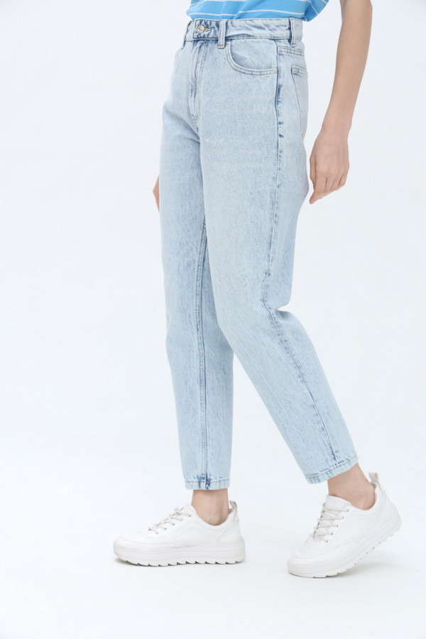 Классические джинсы Alcott, размер 50(L32), цвет голубой - фото 4