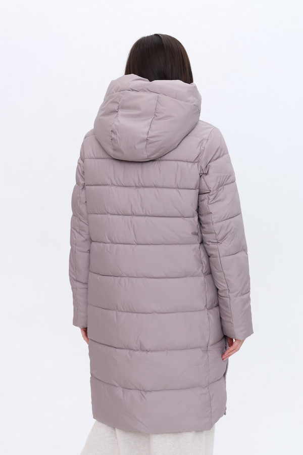Пальто Pezzo, размер 48, цвет сиреневый - фото 6