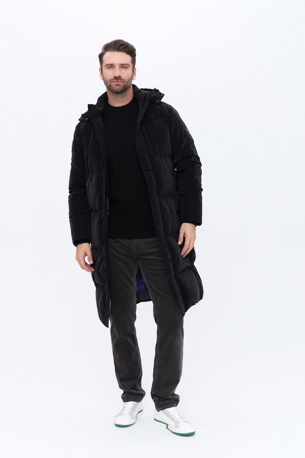 Пальто Guess, размер 50-52, цвет чёрный - фото 2