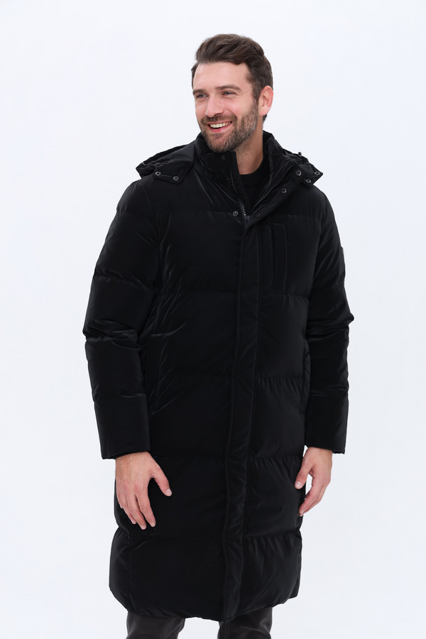 Пальто Guess, размер 50-52, цвет чёрный - фото 4