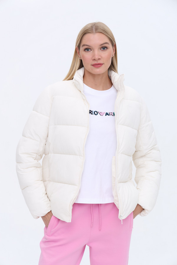 Куртка Guess, размер 40-42, цвет белый - фото 3