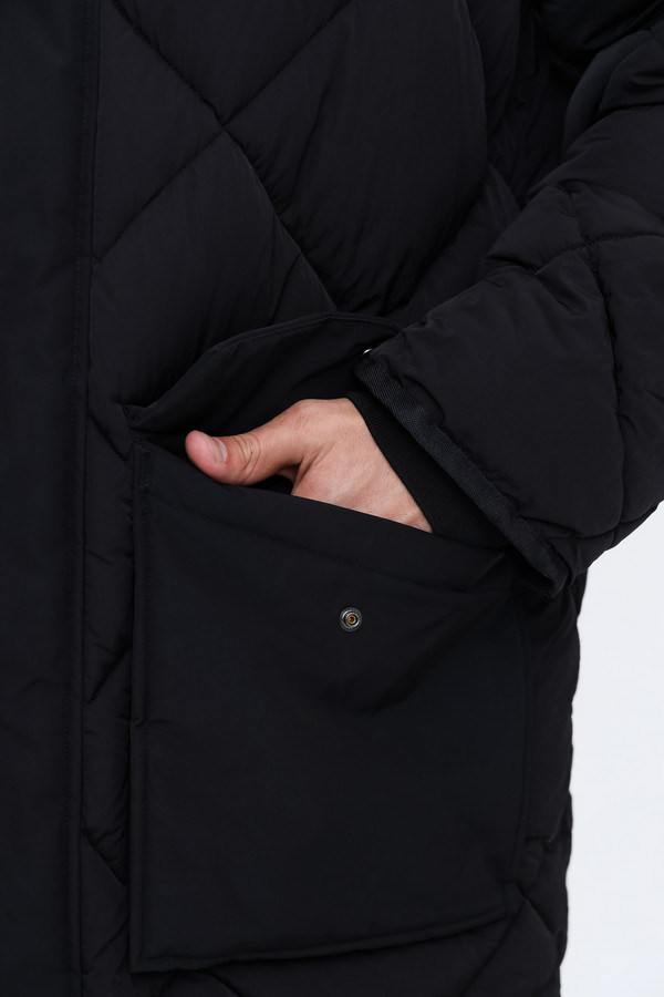 Пальто Strellson, размер 50, цвет чёрный - фото 10