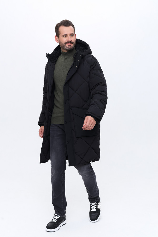 Пальто Strellson, размер 48, цвет чёрный - фото 2
