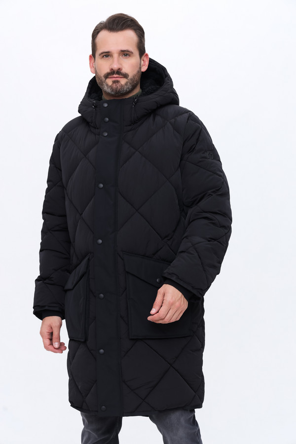 Пальто Strellson, размер 48, цвет чёрный - фото 4