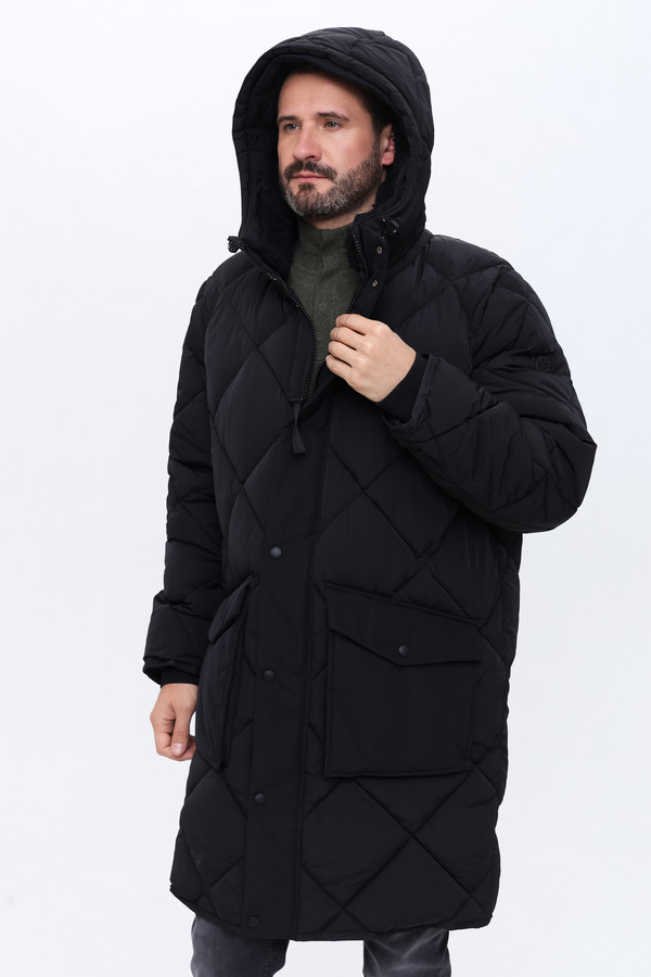 Пальто Strellson, размер 48, цвет чёрный - фото 6