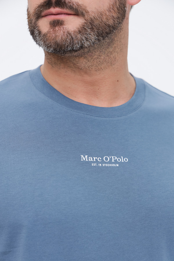 Футболкa Marc O Polo, размер 46-48, цвет синий - фото 5