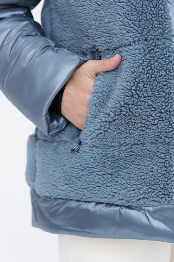 Куртка Beatris, размер 42, цвет голубой - фото 10