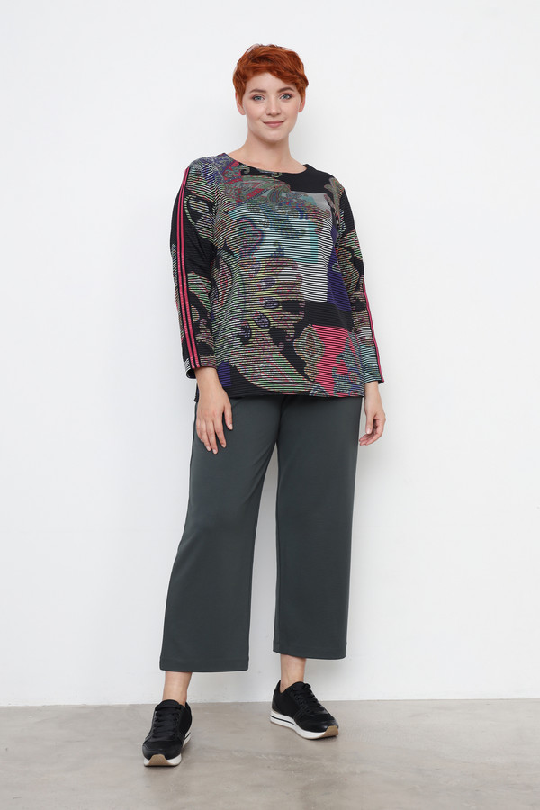 Пуловер Doris Streich, размер 54, цвет разноцветный - фото 2
