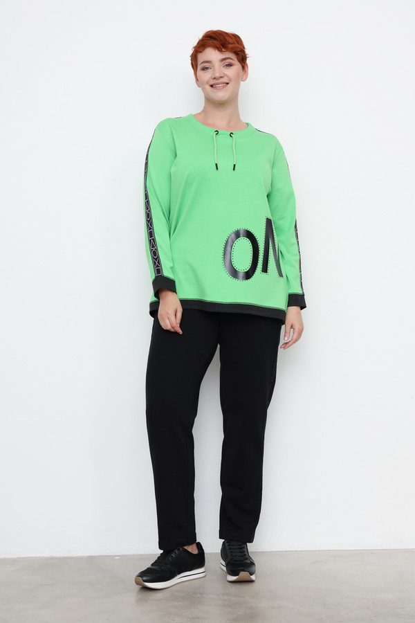 Пуловер Doris Streich, размер 50, цвет зелёный - фото 3