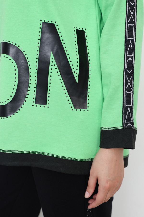 Пуловер Doris Streich, размер 50, цвет зелёный - фото 8