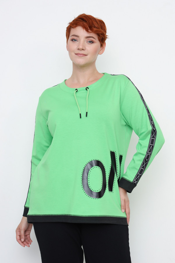 Пуловер Doris Streich, размер 50, цвет зелёный - фото 4