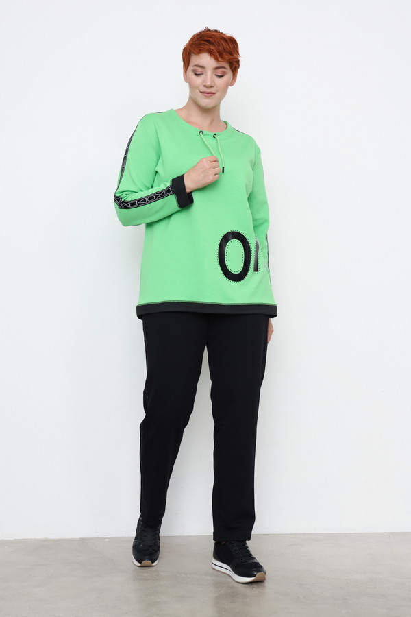 Пуловер Doris Streich, размер 50, цвет зелёный - фото 2