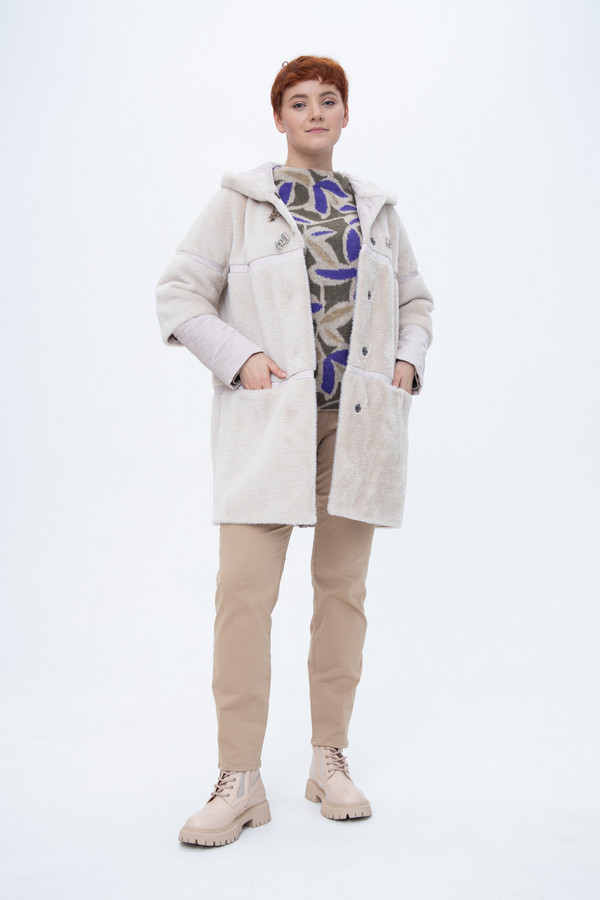 Куртка Electra style, размер 54, цвет бежевый - фото 2