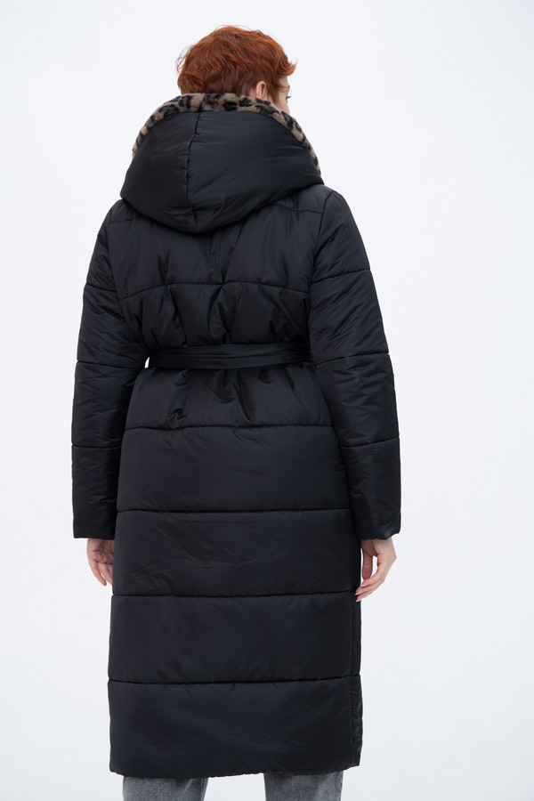 Пальто Electra style, размер 52, цвет чёрный - фото 5