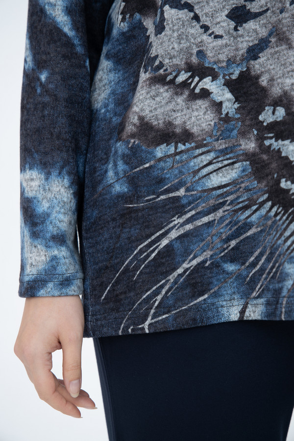 Пуловер Doris Streich, размер 54, цвет синий - фото 7