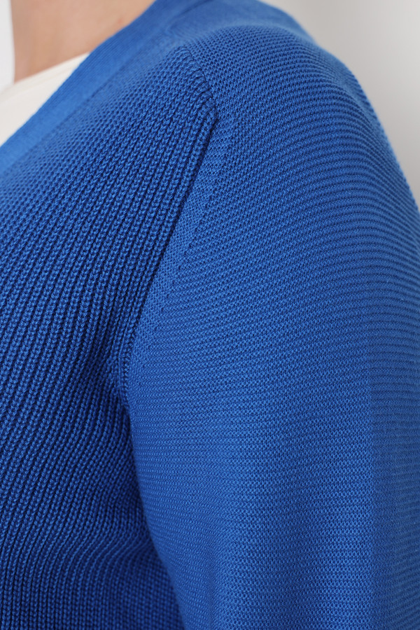 Жакет Rabe collection, размер 52, цвет синий - фото 9